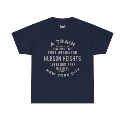Hudson Heights NYC Streets Unisex T-Shirt