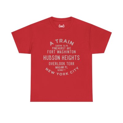 Hudson Heights NYC Streets Unisex T-Shirt