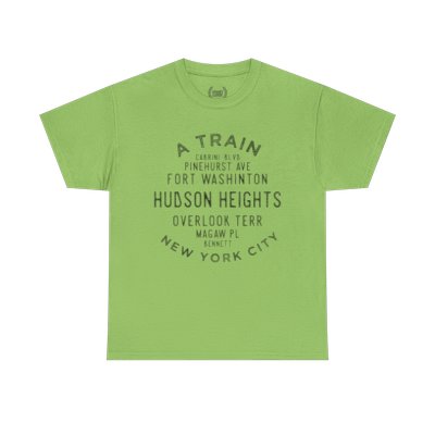 Hudson Heights NYC Streets Unisex T-Shirt