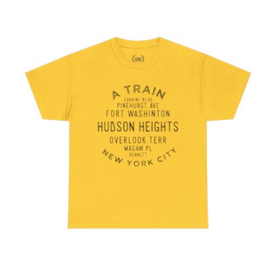 Hudson Heights NYC Streets Unisex T-Shirt