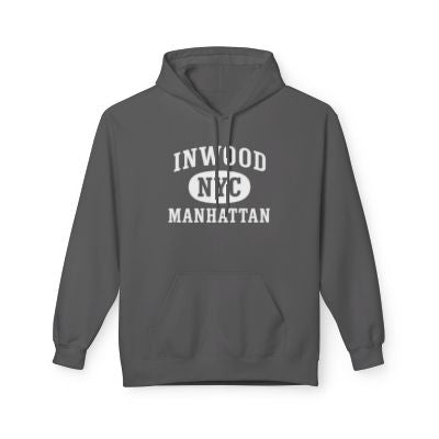 Inwood NYC Unisex Hoodie Manhattan Softstyle Fleece Crewneck