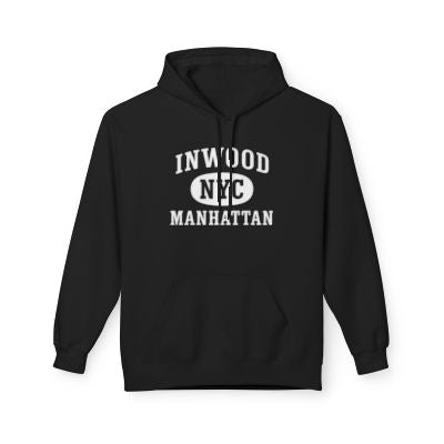 Inwood NYC Unisex Hoodie Manhattan Softstyle Fleece Crewneck
