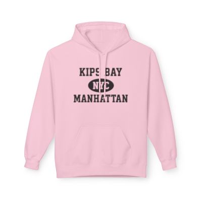 Kips Bay NYC Unisex Hoodie Manhattan Softstyle Fleece Crewneck