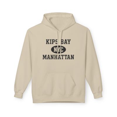 Kips Bay NYC Unisex Hoodie Manhattan Softstyle Fleece Crewneck