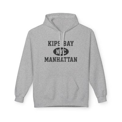 Kips Bay NYC Unisex Hoodie Manhattan Softstyle Fleece Crewneck