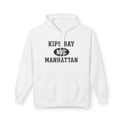 Kips Bay NYC Unisex Hoodie Manhattan Softstyle Fleece Crewneck