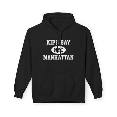 Kips Bay NYC Unisex Hoodie Manhattan Softstyle Fleece Crewneck