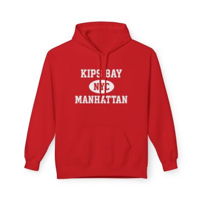 Kips Bay NYC Unisex Hoodie Manhattan Softstyle Fleece Crewneck