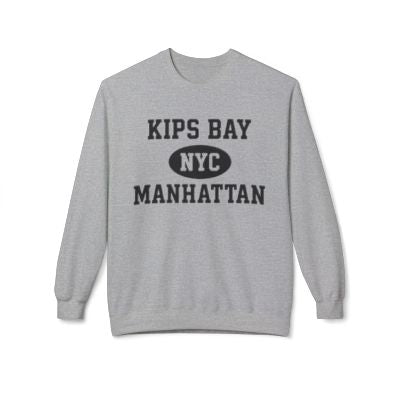 Kips Bay Manhattan Softstyle Fleece Crewneck Sweatshirt