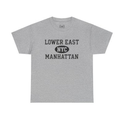Lower East Side Manhattan Unisex T-Shirt –Collegiate Style