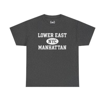 Lower East Side Manhattan Unisex T-Shirt –Collegiate Style