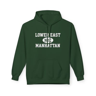 Lower East Side NYC Unisex Hoodie Manhattan Softstyle Fleece Crewneck