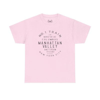 Manhattan Valley NYC Streets Unisex T-Shirt