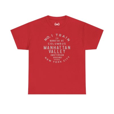 Manhattan Valley NYC Streets Unisex T-Shirt