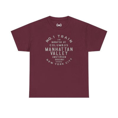 Manhattan Valley NYC Streets Unisex T-Shirt