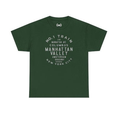Manhattan Valley NYC Streets Unisex T-Shirt