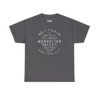 Manhattan Valley NYC Streets Unisex T-Shirt