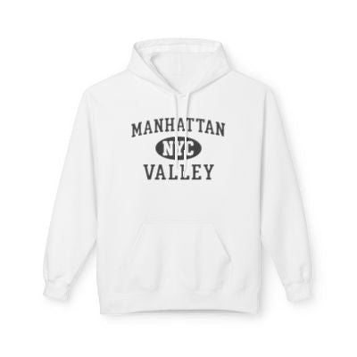 Manhattan Valley NYC Unisex Hoodie Manhattan Softstyle Fleece Crewneck