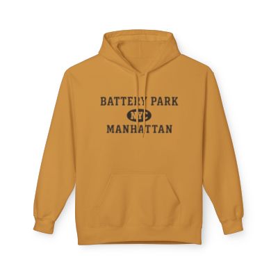 Battery Park NYC Unisex Hoodie Manhattan Softstyle Fleece Crewneck