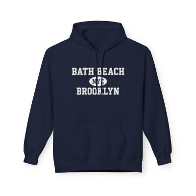 Bath Beach NYC Unisex Hoodie Manhattan Softstyle Fleece Crewneck