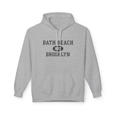 Bath Beach NYC Unisex Hoodie Manhattan Softstyle Fleece Crewneck