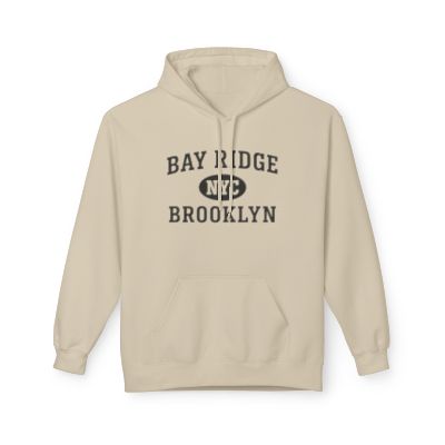 Bay Ridge NYC Unisex Hoodie Manhattan Softstyle Fleece Crewneck