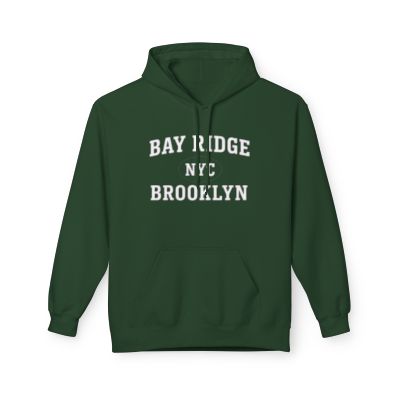 Bay Ridge NYC Unisex Hoodie Manhattan Softstyle Fleece Crewneck