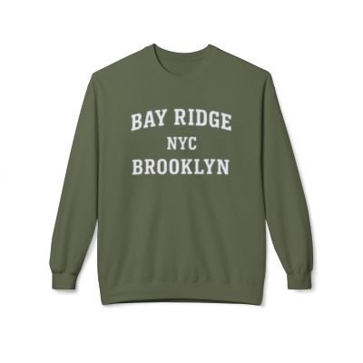 Bay Ridge Manhattan Softstyle Fleece Crewneck Sweatshirt