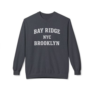 Bay Ridge Manhattan Softstyle Fleece Crewneck Sweatshirt