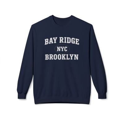 Bay Ridge Manhattan Softstyle Fleece Crewneck Sweatshirt