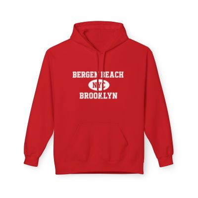 Bergen Beach NYC Unisex Hoodie Brooklyn Softstyle Fleece Crewneck