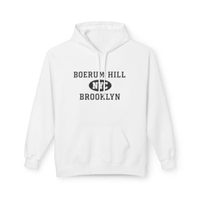 Boerum Hill NYC Unisex Hoodie Brooklyn Softstyle Fleece Crewneck