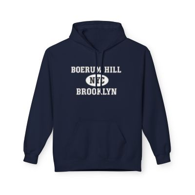 Boerum Hill NYC Unisex Hoodie Brooklyn Softstyle Fleece Crewneck