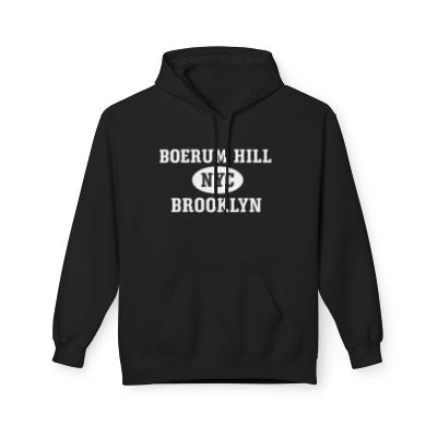 Boerum Hill NYC Unisex Hoodie Brooklyn Softstyle Fleece Crewneck