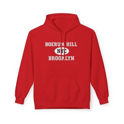 Boerum Hill NYC Unisex Hoodie Brooklyn Softstyle Fleece Crewneck