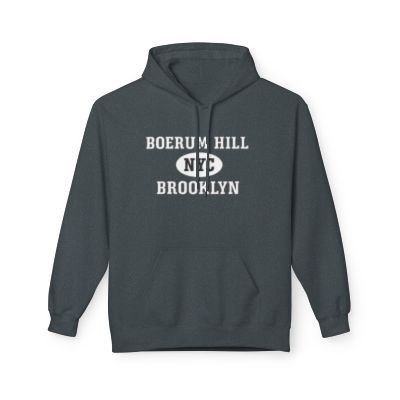 Boerum Hill NYC Unisex Hoodie Brooklyn Softstyle Fleece Crewneck