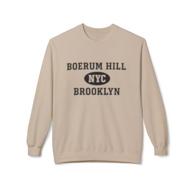 Boerum Hill Brooklyn Softstyle Fleece Crewneck Sweatshirt