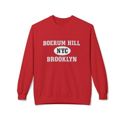 Boerum Hill Brooklyn Softstyle Fleece Crewneck Sweatshirt