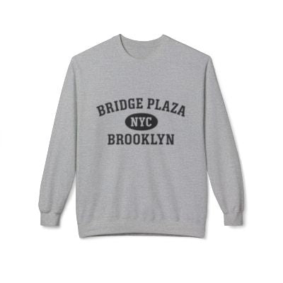 Bridge Plaza Brooklyn Softstyle Fleece Crewneck Sweatshirt