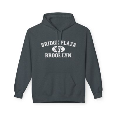 Bridge Plaza NYC Unisex Hoodie Brooklyn Softstyle Fleece Crewneck