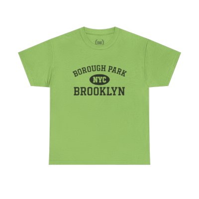 Borough Park Brooklyn Unisex T-Shirt –Collegiate Style