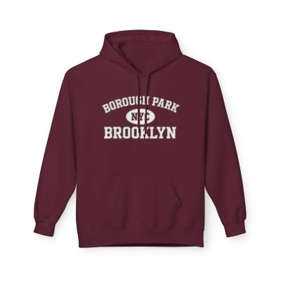 Borough Park NYC Unisex Hoodie Brooklyn Softstyle Fleece Crewneck