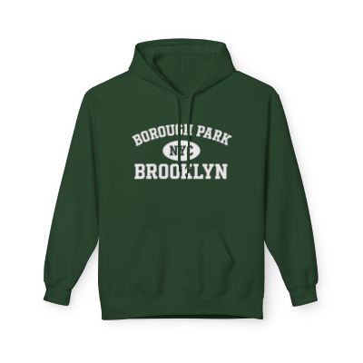Borough Park NYC Unisex Hoodie Brooklyn Softstyle Fleece Crewneck