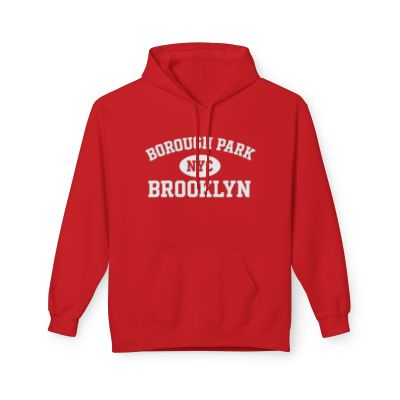 Borough Park NYC Unisex Hoodie Brooklyn Softstyle Fleece Crewneck