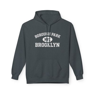 Borough Park NYC Unisex Hoodie Brooklyn Softstyle Fleece Crewneck