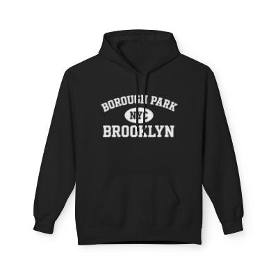 Borough Park NYC Unisex Hoodie Brooklyn Softstyle Fleece Crewneck