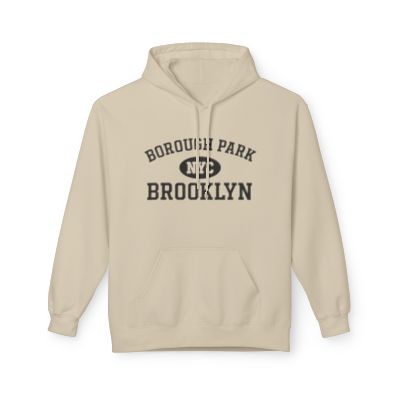 Borough Park NYC Unisex Hoodie Brooklyn Softstyle Fleece Crewneck