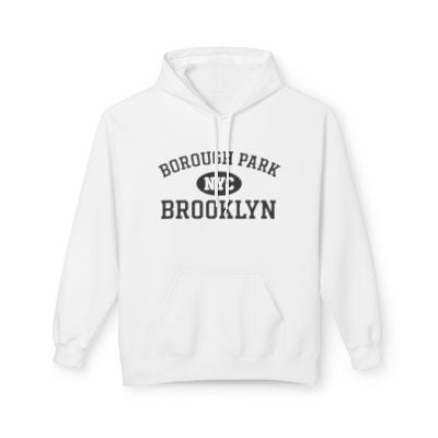 Borough Park NYC Unisex Hoodie Brooklyn Softstyle Fleece Crewneck