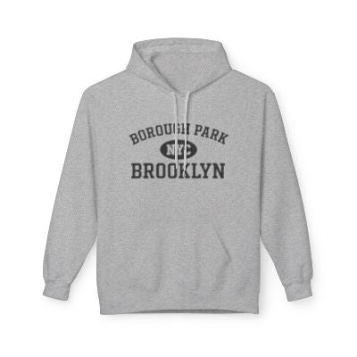 Borough Park NYC Unisex Hoodie Brooklyn Softstyle Fleece Crewneck