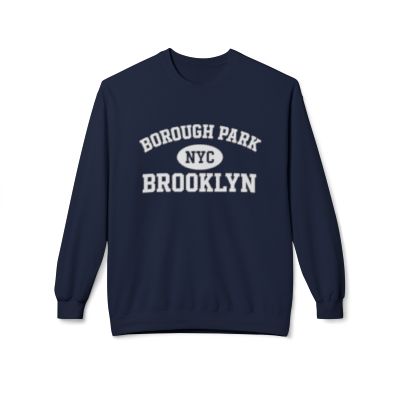 Borough Park Brooklyn Softstyle Fleece Crewneck Sweatshirt